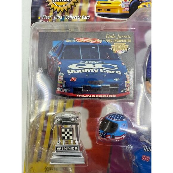 NEW Toy Biz 1997 Nascar Superstars Of Racing Dale Jarrett 5" Action Figure - Picture 3 of 8